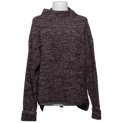 Strickpullover (Lila, Schwarz, Weiß) von Selected Bio-Baumwolle, Recycelte Baumwolle, Recyceltes Polyester