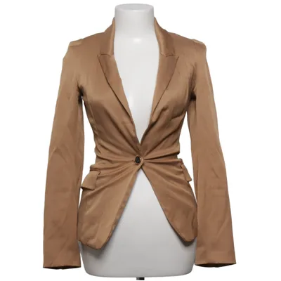 Blazer (Beige) de Attentif Coton, Élasthane, Polyester