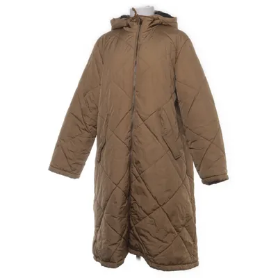 Vinterfrakke (Beige) fra Selected Femme Polyamid, Polyester