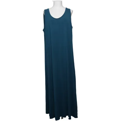 Maxi jurk (Blauw) van Sara Lindholm Elastaan, Viscose