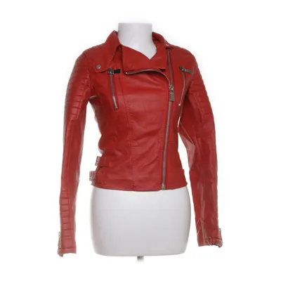 Bikerjacka (Röd) från Voyelles Polyester, Polyuretan