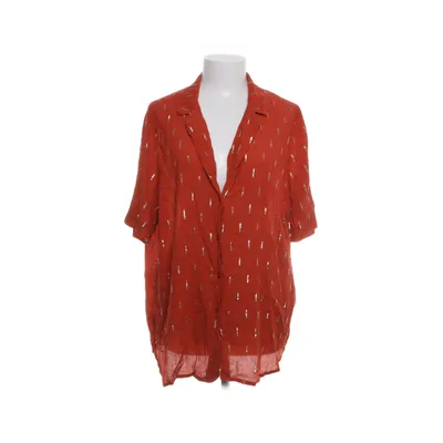 Kortærmet skjorte (Rød, Gul, Sølv) fra WE Polyester, Viscose