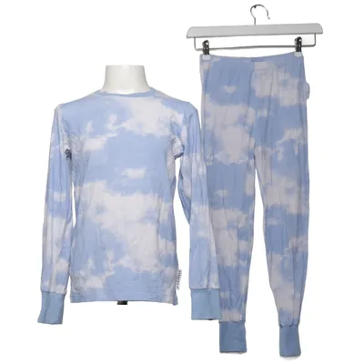 Pajamas (Blue, White) from Geggamoja Bamboo, Elastane, Organic cotton