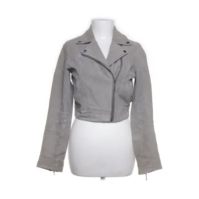 Bikerjack (Grijs) van Zoul Suède, Polyester