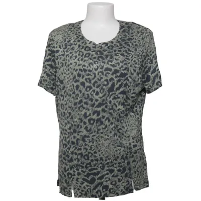 T-shirt (Grøn, Sort) fra Almia Viscose