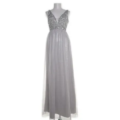 Robe de soirée (Gris, Argent) de Bubbleroom Polyester