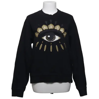 Collegetröja (Svart) från Kenzo Bomull, Elastan