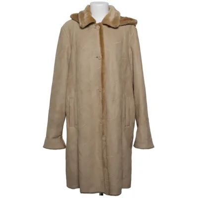 Shearling Jacke (Beige) von Alba Moda Polyester