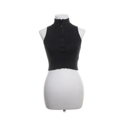 Crop top (Grijs, Zwart) van Stradivarius Katoen, Nylon