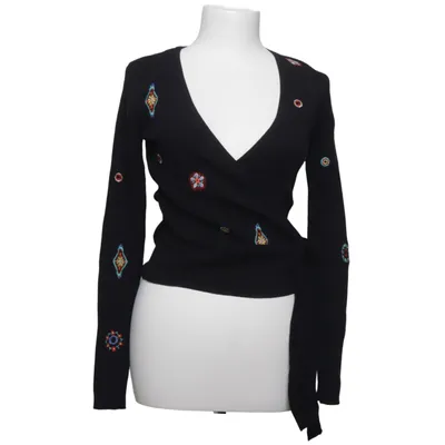 Slå om-cardigan (Sort, Flerfarvet) fra Desigual Polyamid, Polyester, Viscose