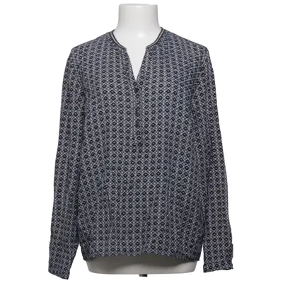 Blouse (Blue, White) from Janina
