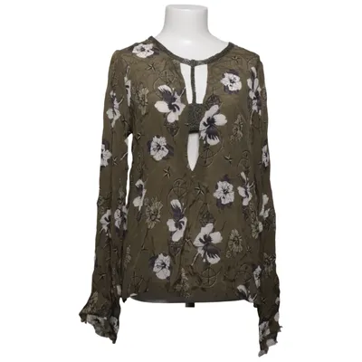 Blouse (Groen, Wit, Zwart) van Non Sense Viscose