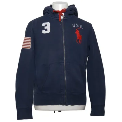 Huvtröja (Blå, Röd) från Polo Ralph Lauren Akryl, Bomull