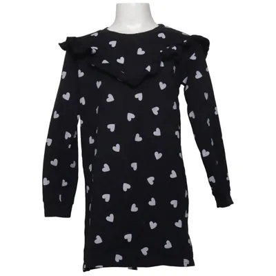 Robe (Noir, Blanc) de Sweet Heart Coton, Polyester