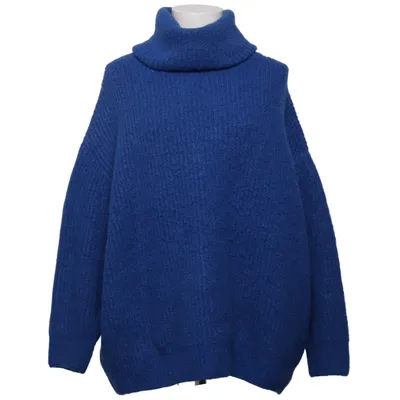 Polotröja (Blå) från Zara Knit Akryl, Elastan, Polyamid, Polyester, Ull