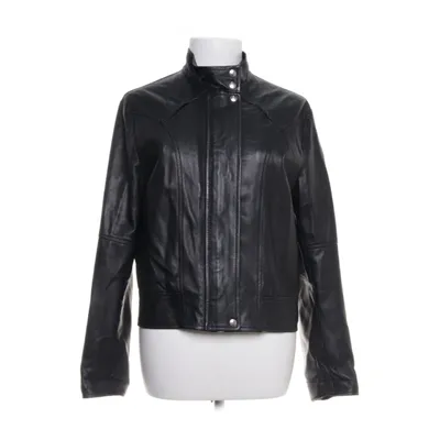 Läderjacka (Svart) från Dixie Polyester, Skinn