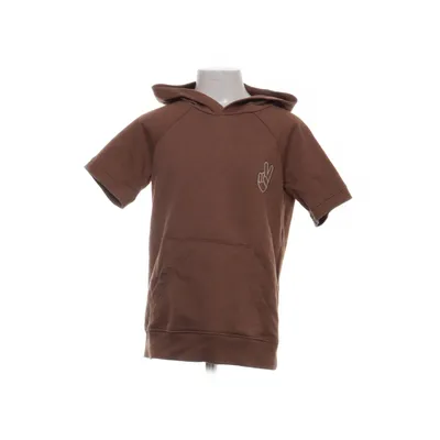 Short sleeve hoodie (Brown) from Carter's Cotton, Elastane, Polyester