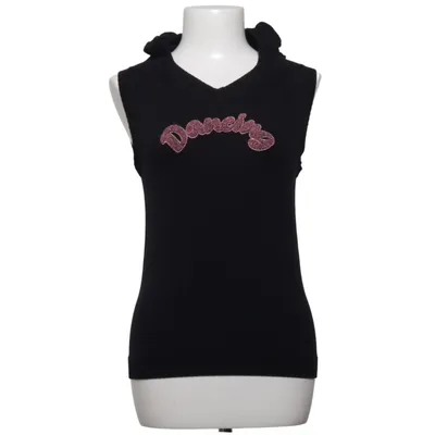 Short sleeve hoodie (Black, Pink) from Golden Lady