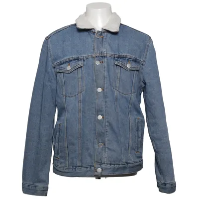 Lined denim jacket (Blue, White) from Rust Cotton, Polyester