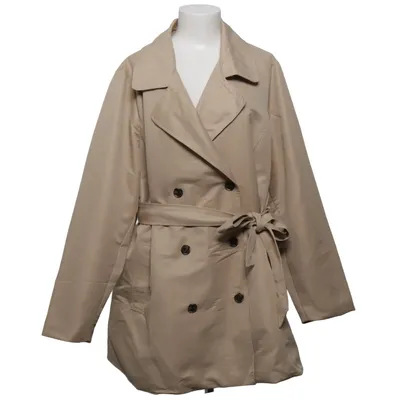 Trenchcoat (Beige) von Zizzi Polyester