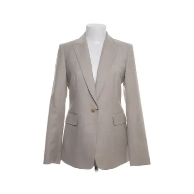 Blazer (Beige) van Massimo Dutti Elastaan, Wol