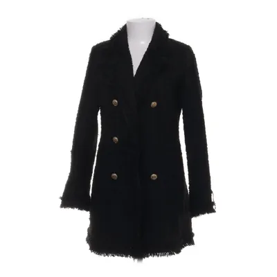 Manteau (Noir) de Attentif Acrylique, Polyester
