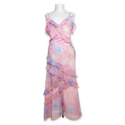 Maxi dress (Pink, Multicolored) from D'Angela Panelli