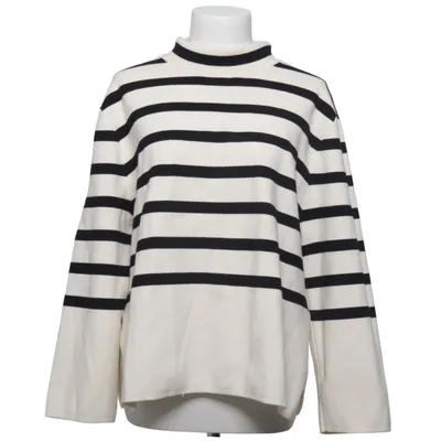 Polotröja (Vit, Flerfärgad) från H&M Modern Classic Viskos, Polyester, Polyamid
