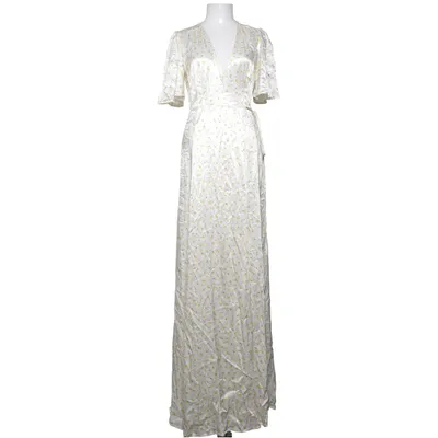Wrap dress (White, Yellow, Multicolored) from Ghost London Viscose