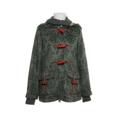 Duffle coat (Green) from Blutsgeschwister Polyester, Wool, Cotton