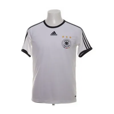 Voetbalshirt (Wit, Zwart) van Adidas Polyester