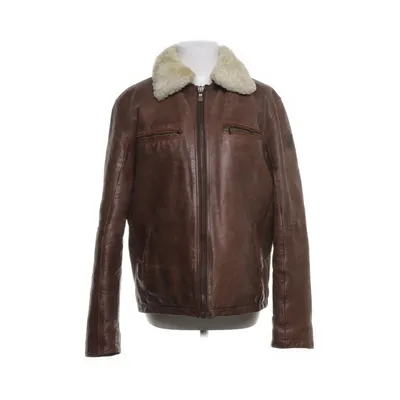 Jakke (Brun) fra Pall Mall Polyester, Læder