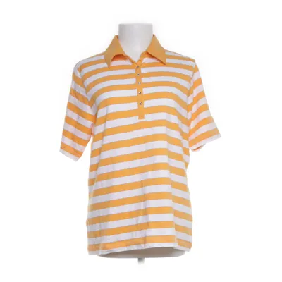 Pikétröja (Vit, Orange) från Signature Experience Bomull, Elastan