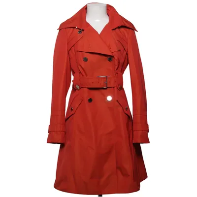 Trenchcoat (Röd) från Karen Millen Acetat, Polyester, Viskos