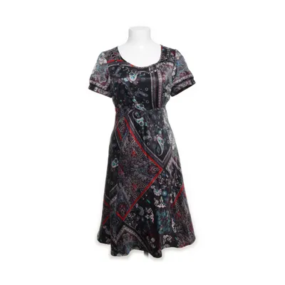 Dress (Gray, Multicolored) from Miss H. Polyester