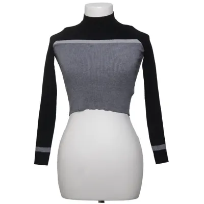 Pul à col roulé (Noir, Gris) de Brandy Melville Coton, Polyester