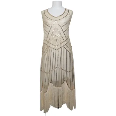 Cocktailjurk (Beige) Polyester
