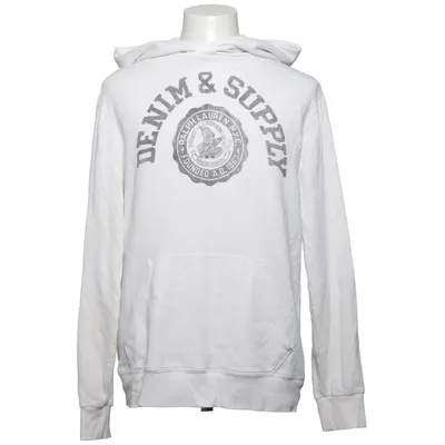 Huvtröja (Vit) från Denim & Supply Ralph Lauren Bomull