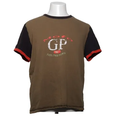 T-shirt (Brun, Svart, Röd) från Berik Bomull