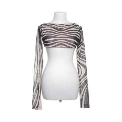Crop top (Beige, Svart) från Jaded London Polyester, Elastan