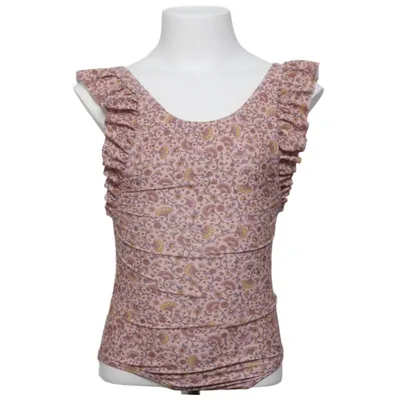 Baddräkt (Ana Swimsuit Misty Rose Aop Flower Swim) från Soft Gallery Elastan, Polyester