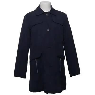 Coat (Blue) from Danwear Cotton, Polyamide, Polyester