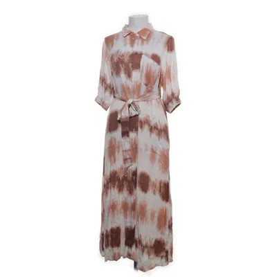 Shirt dress (White, Brown) from Costamani Viscose