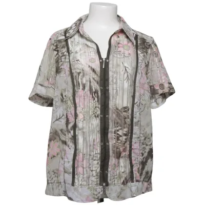 Chemise à manches courtes (Beige, Rose, Marron) de Bonita Polyester