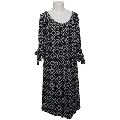 Jurk (Zwart, Wit) van Simplicity New York Elastaan, Viscose