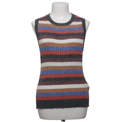 Pull sans manches (Bleu, Multicolore) de Denim Hunter Coton, Fibre métallique