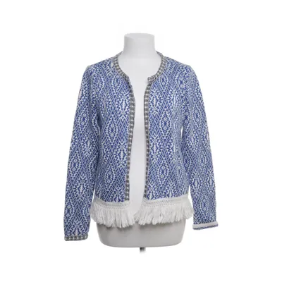 Cardigan (Wit, Blauw) van Rich & Royal Acryl, Katoen