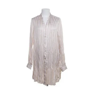 Blousejurk (Beige, Wit) van Dea Polyester, Viscose