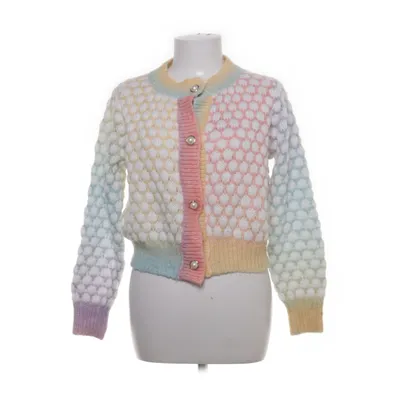 Cardigan (Flerfarvet) fra Shein Akryl, Polyamid, Polyester, Uld