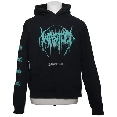 Hoodie (Black, Green) from Wasted Paris Cotton
